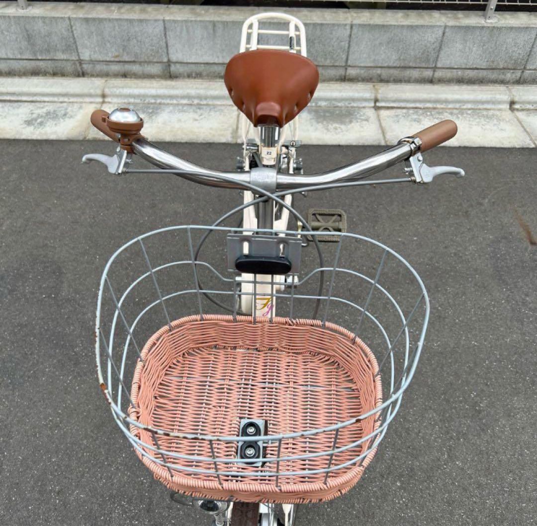 東京都近郊　引き渡し限定　⭐︎ キッズ自転車　フェリークJr. 22インチ　女の子