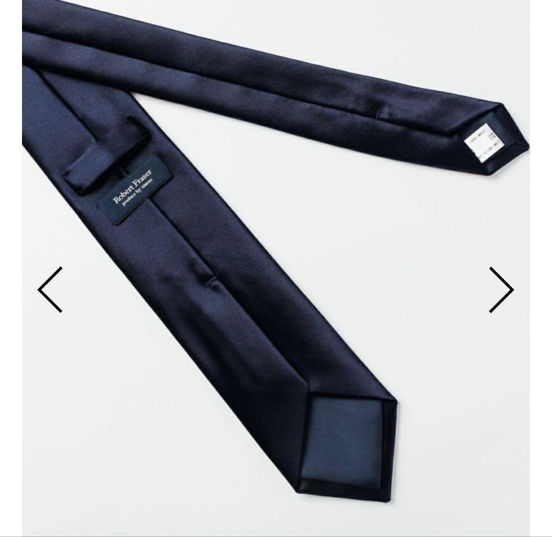 【完売品】Robert Fraser ロバートフレイザー ネクタイ　ソリッドタイ