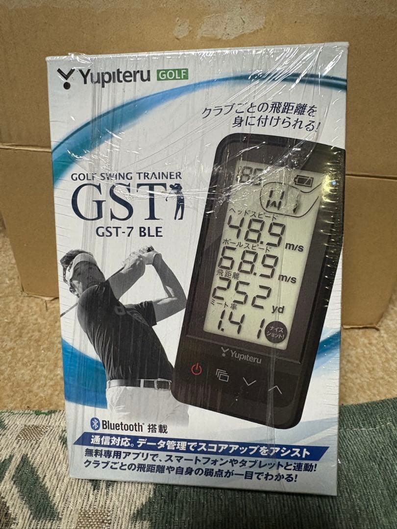 【新品同様】ユピテル ゴルフスイングトレーナー GST-7 BLE