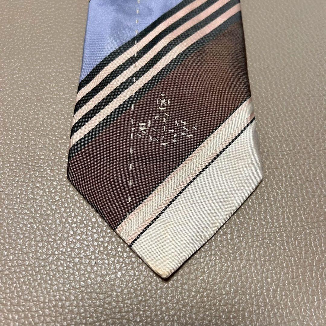 【美品】 ヴィヴィアンウエストウッド ネクタイ　ストライプ シルク オーブ