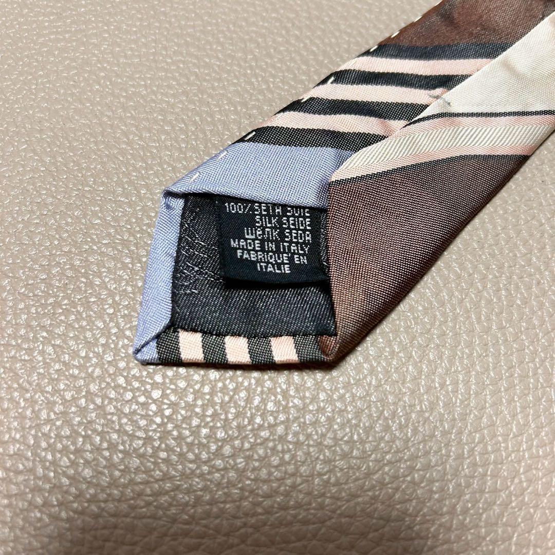 【美品】 ヴィヴィアンウエストウッド ネクタイ　ストライプ シルク オーブ