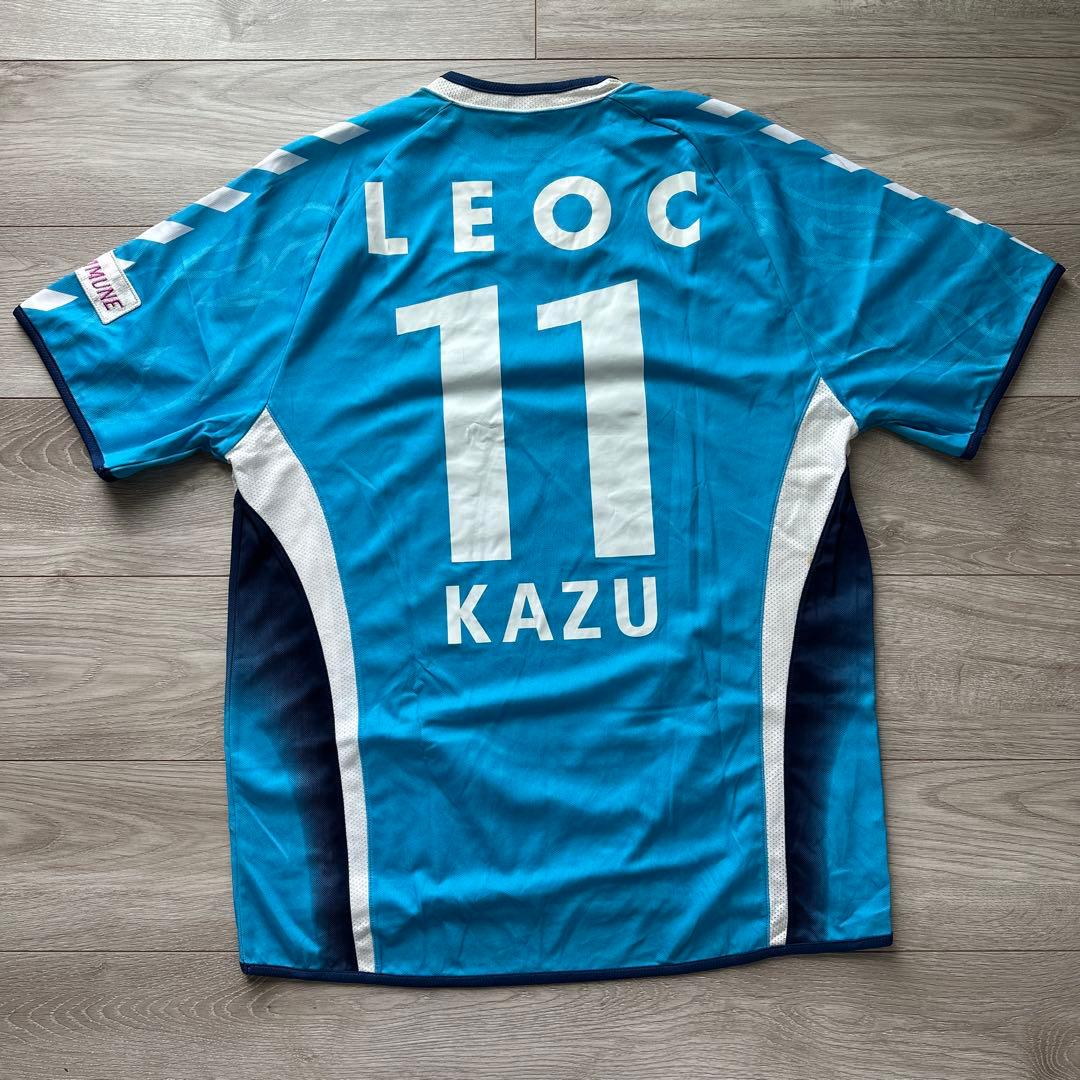 hummel 横浜FC 支給品 ユニフォーム 三浦和良 KAZU 11 日本製