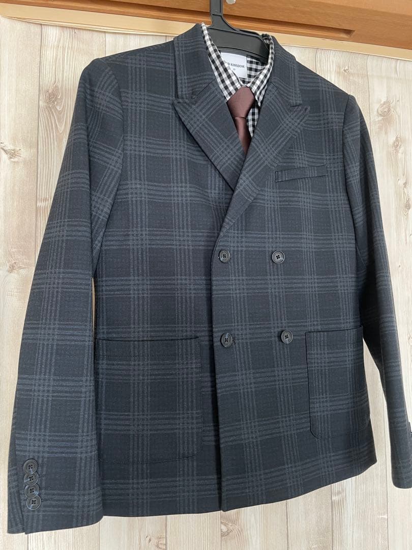 ZARA フォーマルスーツ 152cm シャツネクタイ４点セット②