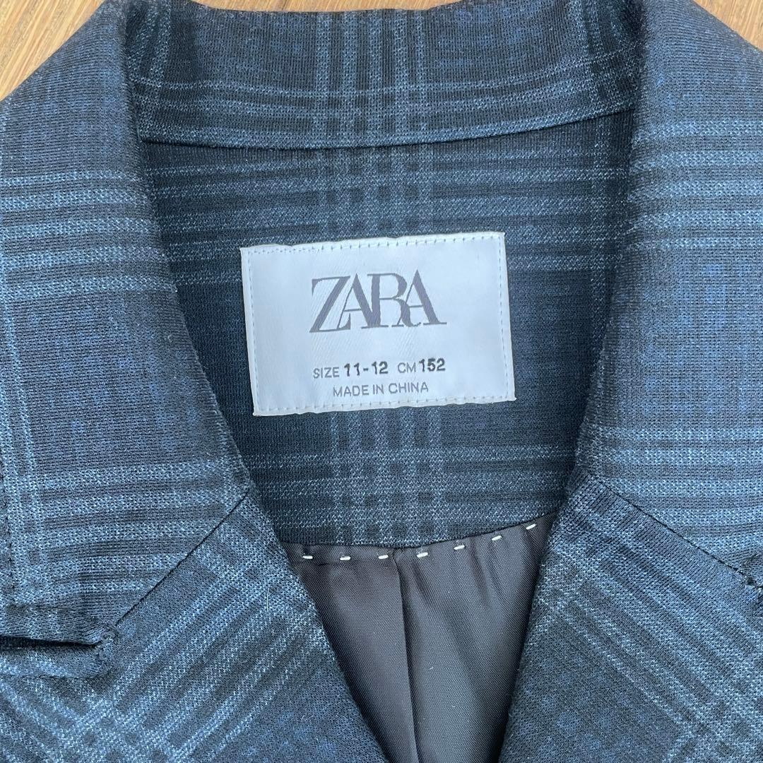 ZARA フォーマルスーツ 152cm シャツネクタイ４点セット②