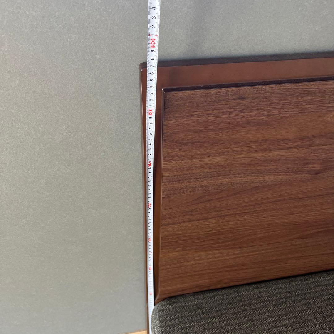 美品　シモンズ　SIMMONS セミダブル ファブリック　ベッドフレーム