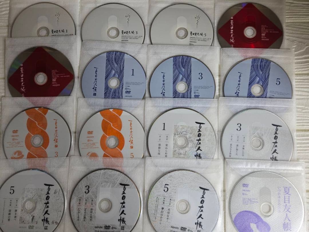 夏目友人帳　1期〜6期＋特別編　31巻セット　DVD レンタル
