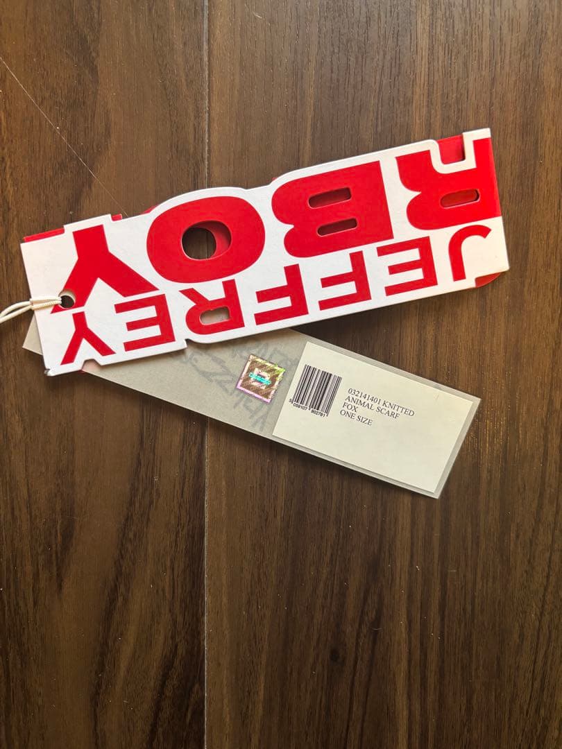 CHARLES JEFFREY LOVERBOY SCARF タグ付き