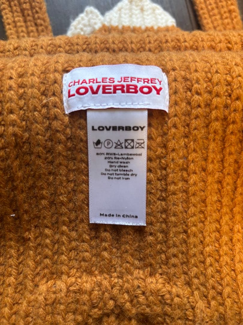 CHARLES JEFFREY LOVERBOY SCARF タグ付き