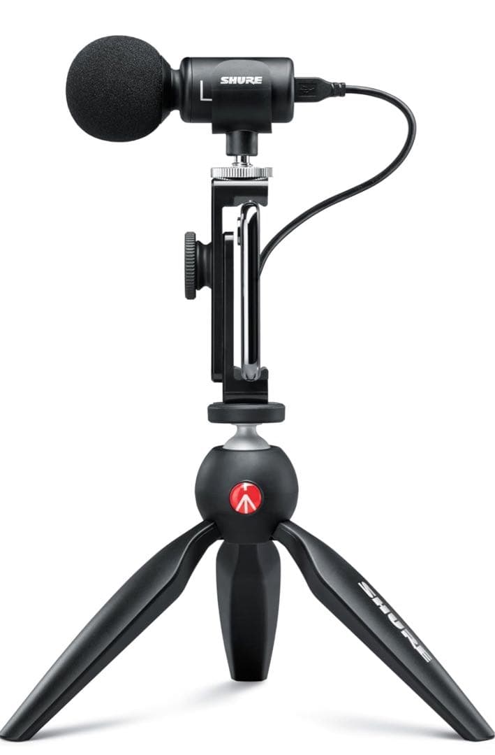 SHURE MV88+ ビデオキット 三脚付き