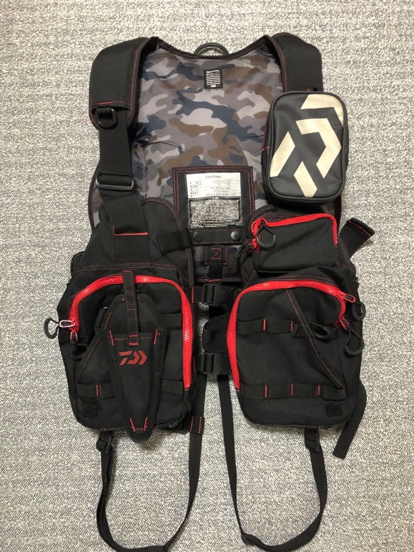 Daiwa フィッシングベスト ハーネス