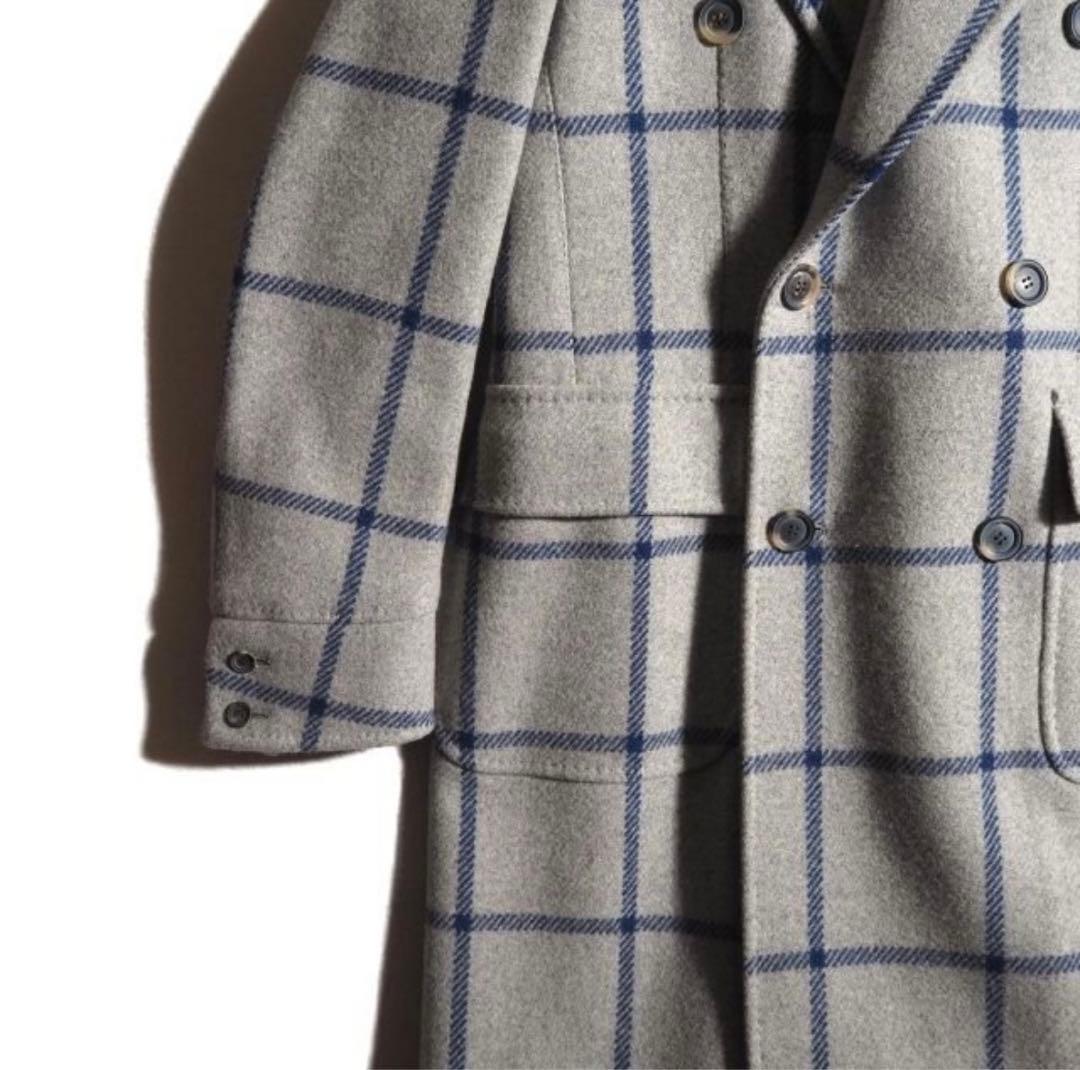 Stile Latino スティレラティーノ ウィンドウペーン コート42