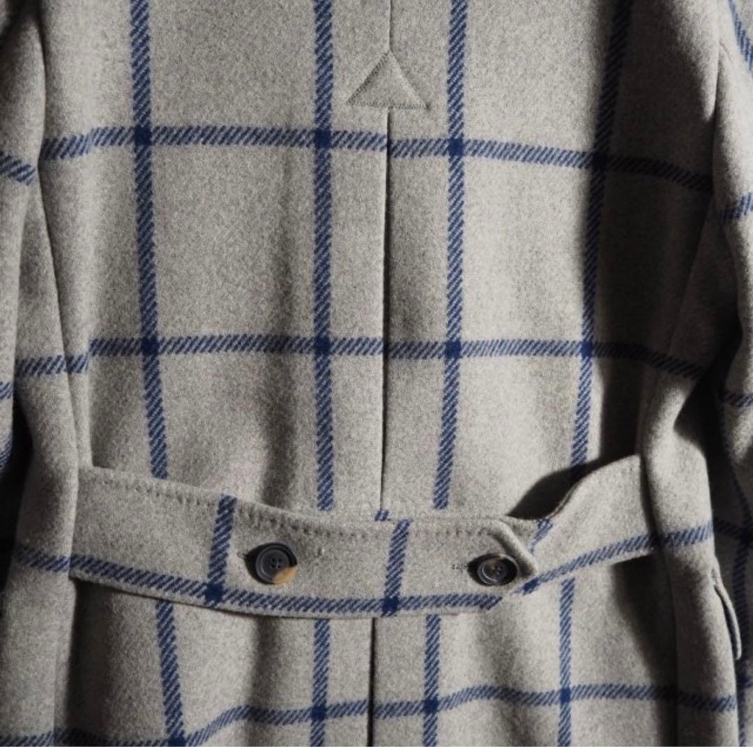 Stile Latino スティレラティーノ ウィンドウペーン コート42