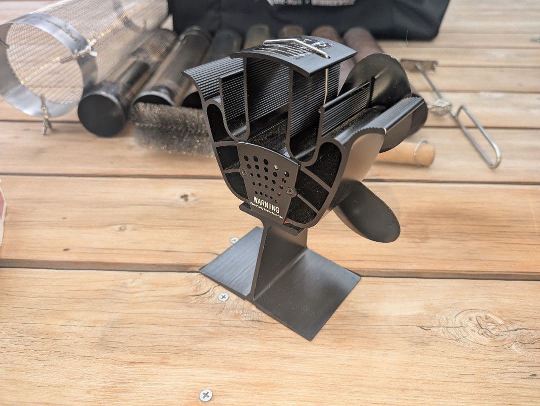 ウッドストーブ　サイドビュー　旧Mサイズ　テンマク　薪ストーブ