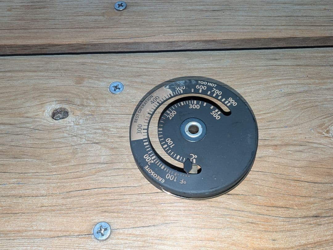 ウッドストーブ　サイドビュー　旧Mサイズ　テンマク　薪ストーブ