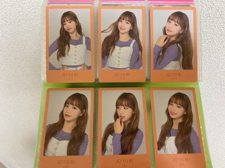 IZ*ONE チョユリ jo yuri 生写真 カード コンプ セット