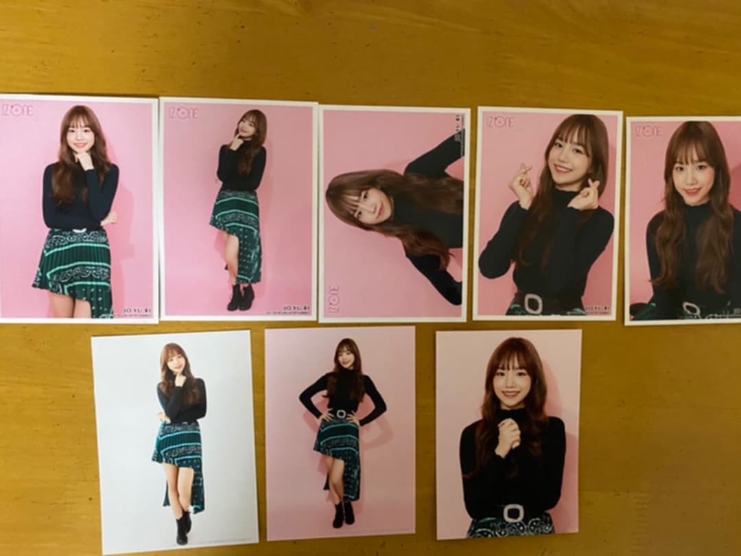 IZ*ONE チョユリ jo yuri 生写真 カード コンプ セット