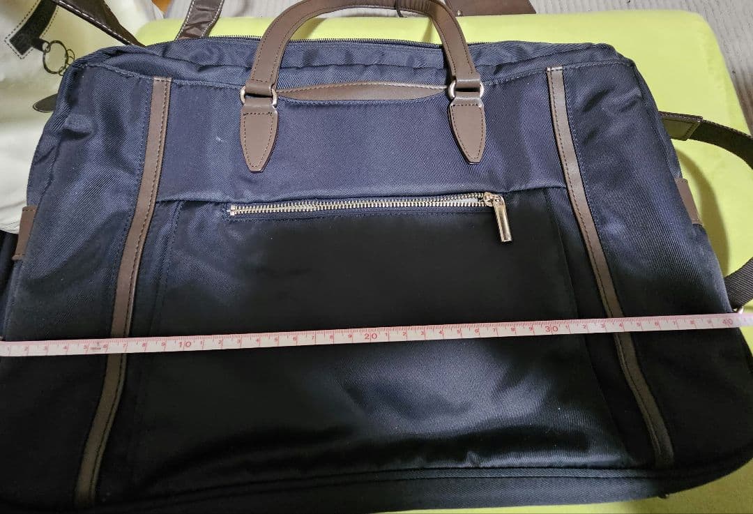 ace. ネイビー ビジネスバッグ