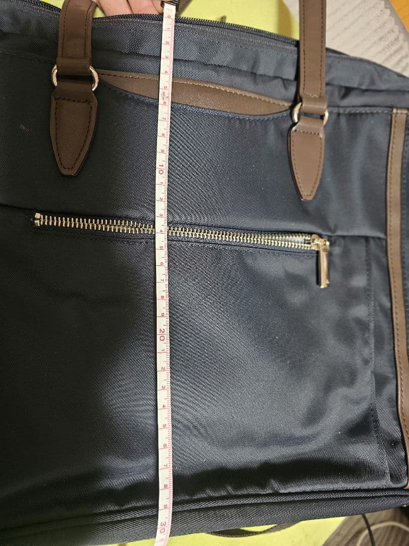 ace. ネイビー ビジネスバッグ