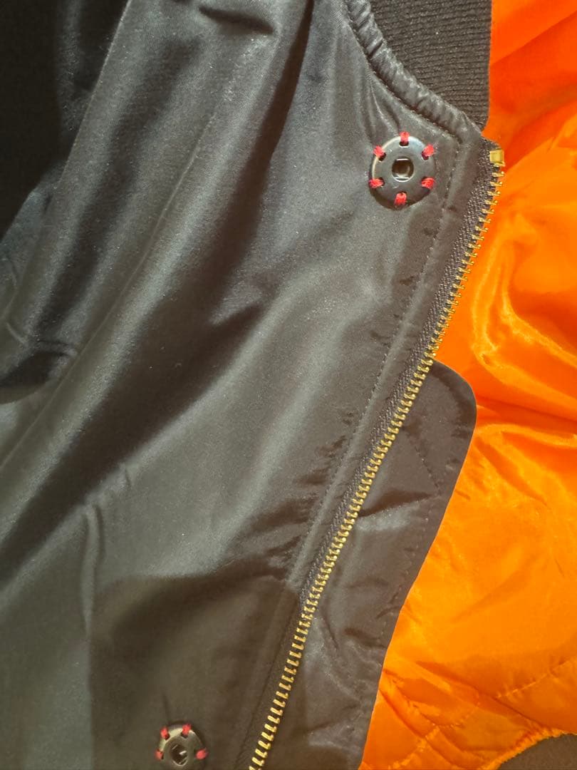 MARINA YEE MA-1ジャケット 5XL ブラック