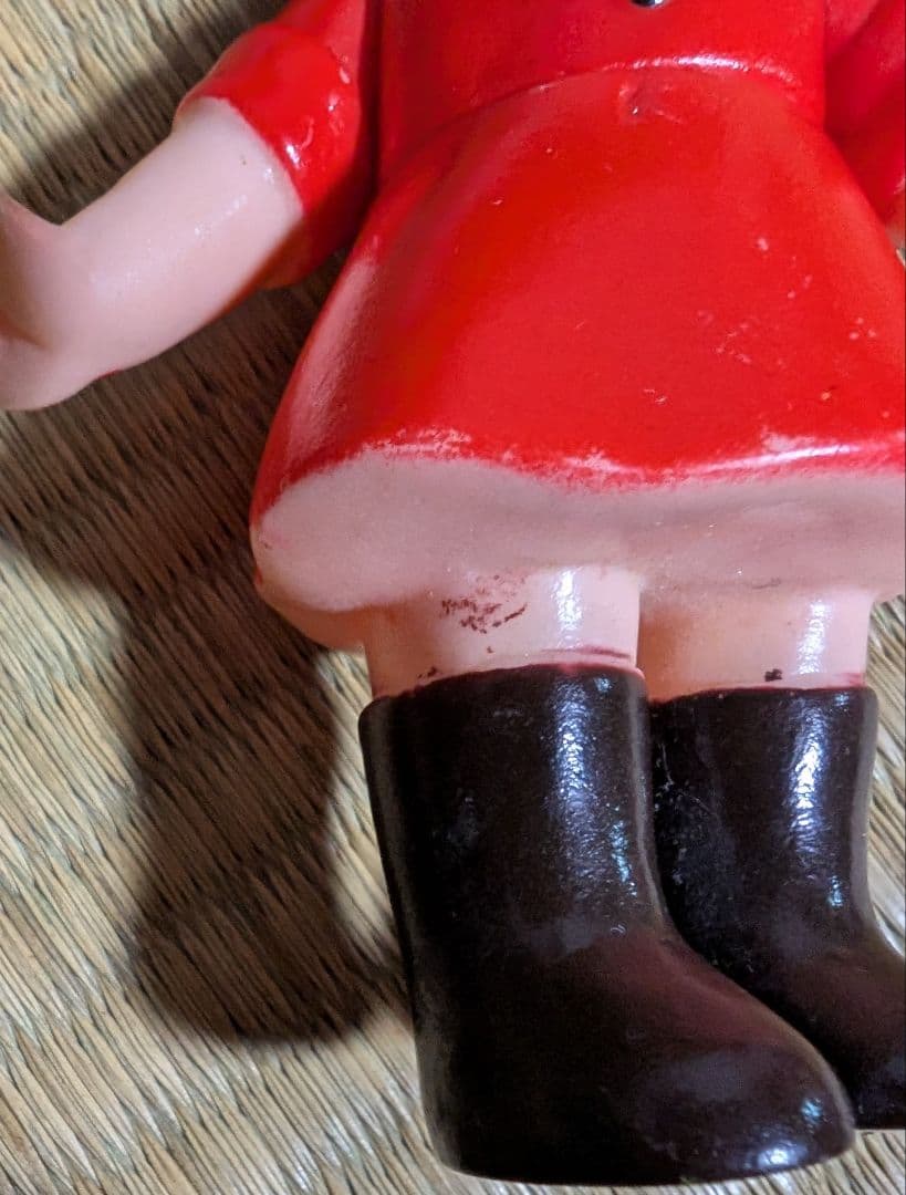 【希少】草原の少女ローラ　パトラ製　ソフビ　当時物　レトロ　ペンダント