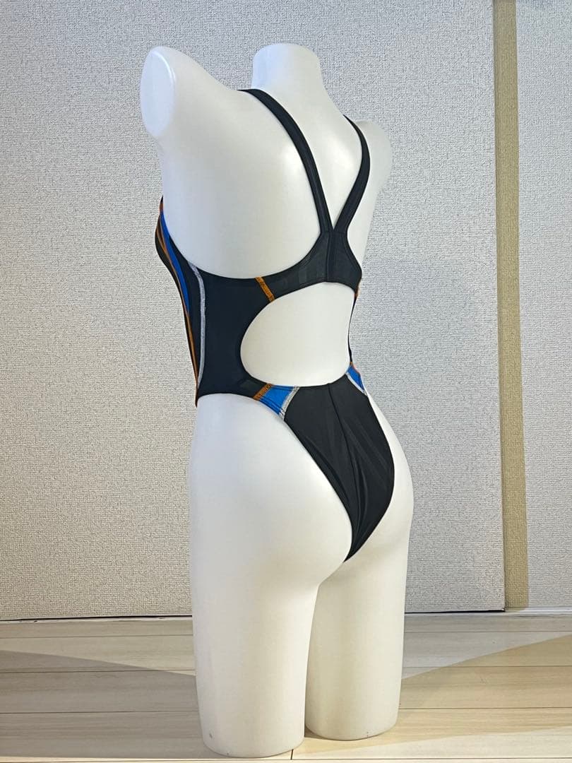 ハイカットハイレグ小尻競泳水着（小さめ、140サイズ）