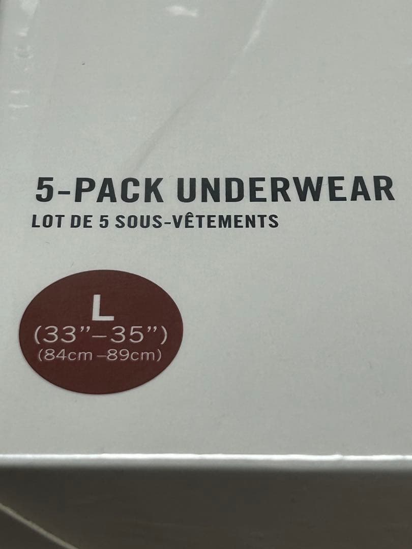 アバクロンビー&フィッチ　メンズ　ボクサーパンツ　5枚セット　L