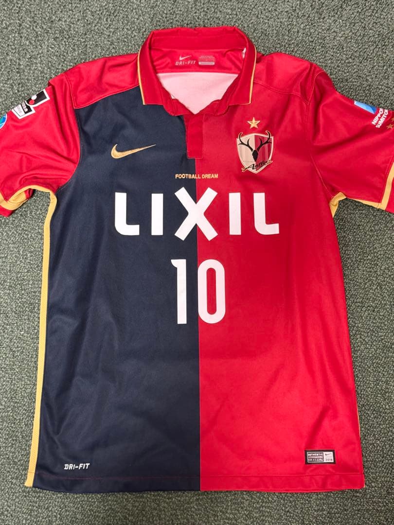 鹿島アントラーズ ホームジャージ SHIBASAKI 10
