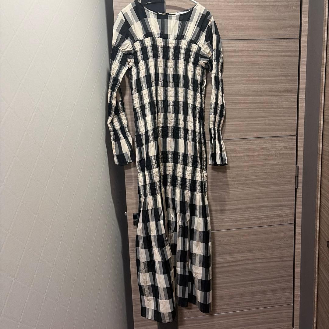 CLANE クラネ SHIRRING LONG ONEPIECE 1