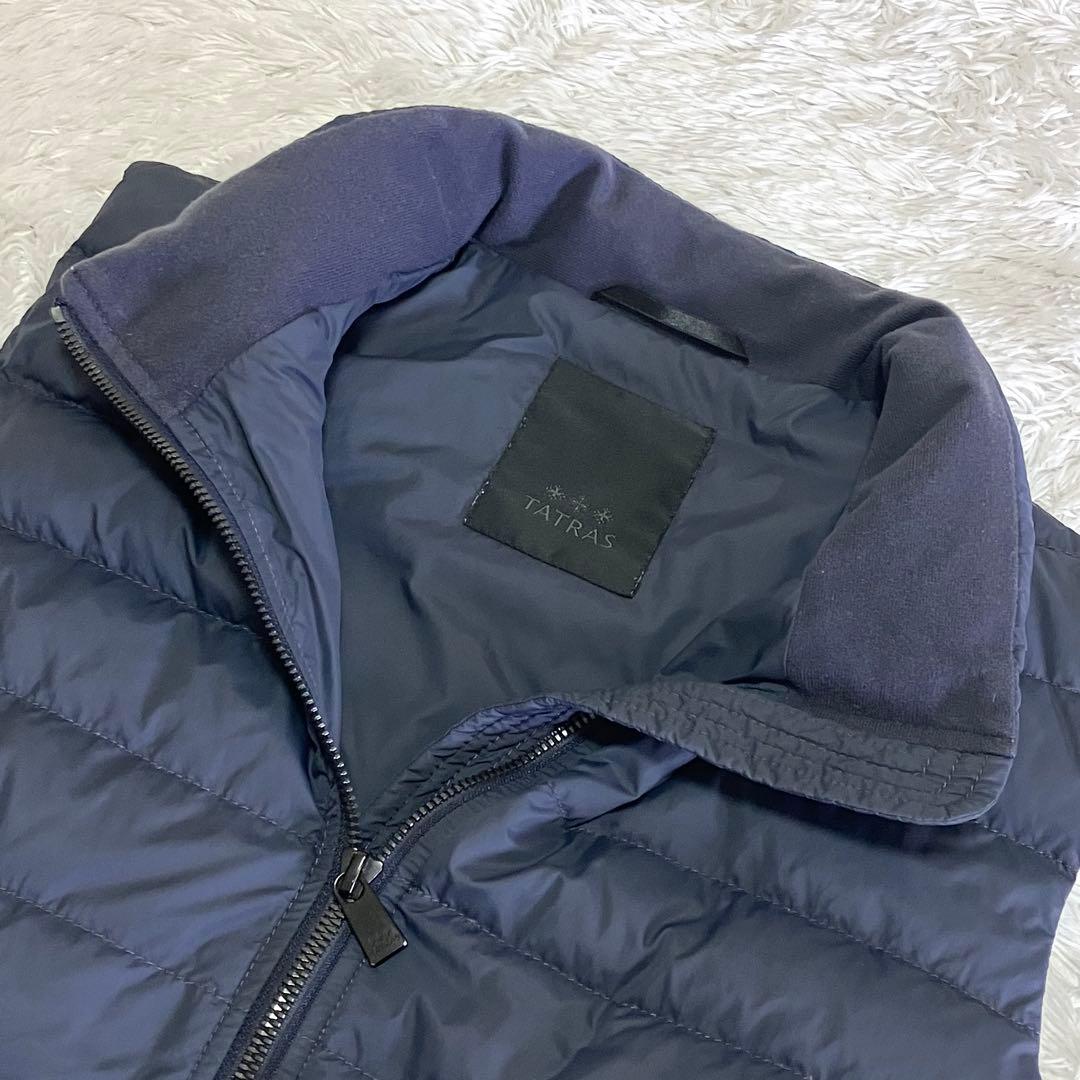 タトラス TATRAS ERALDAライトダウンベスト L ネイビー