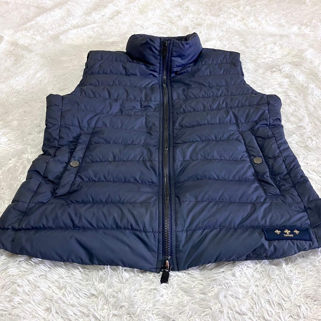 タトラス TATRAS ERALDAライトダウンベスト L ネイビー