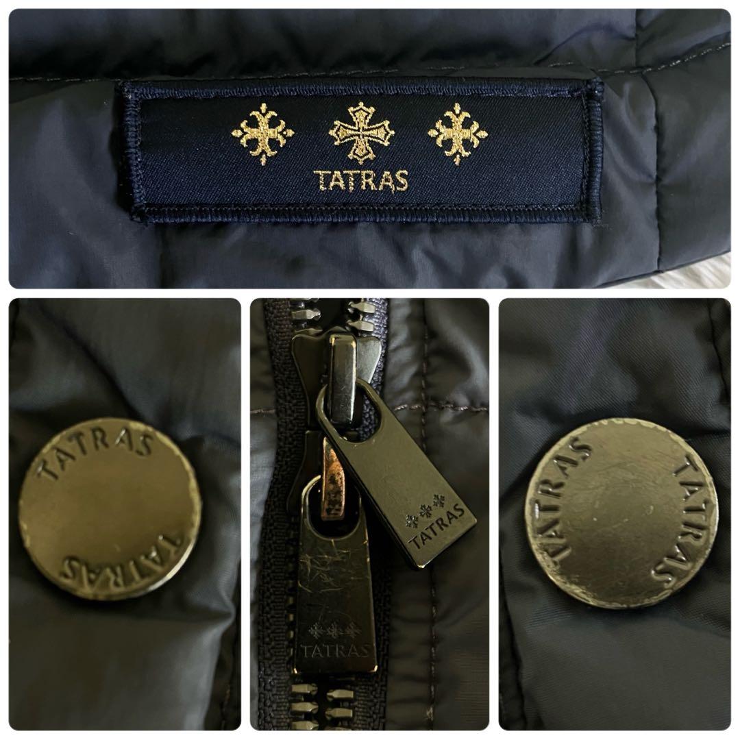 タトラス TATRAS ERALDAライトダウンベスト L ネイビー