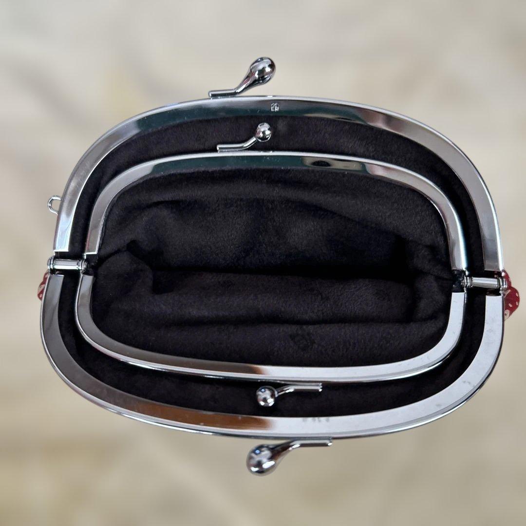 印伝 トトロ親子がま口