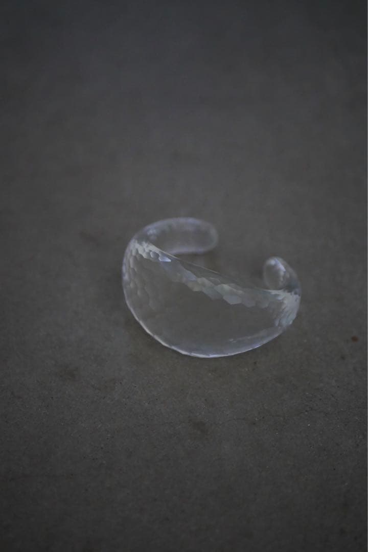 sirisiri ガラス　キリコ　バングル　M