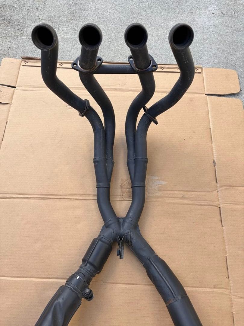 スズキGSX1300Rハヤブサ 隼 エキパイマフラー 純正（1999〜2007）