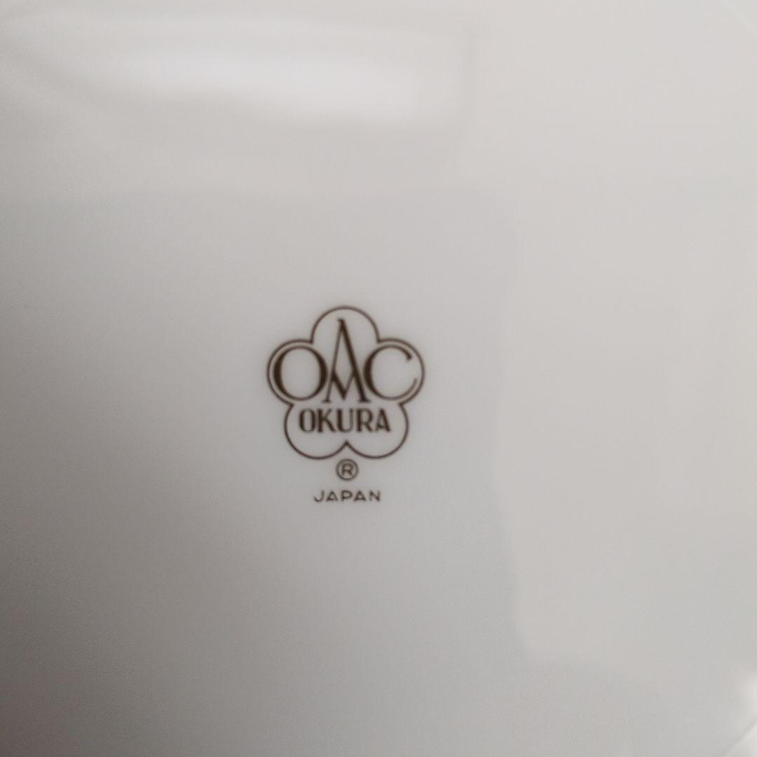 （未使用品）大倉陶園 アレキサンドリーヌ 26cm プレー2枚セット