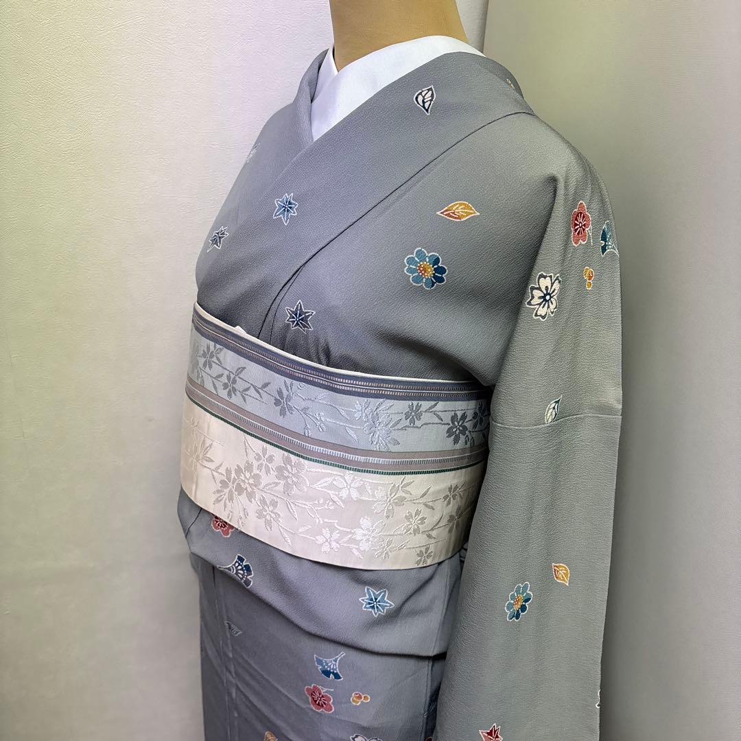 洗えるお着物 さんび 小紋 未使用
