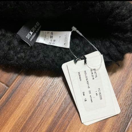 新品タグ付! ミュールバウアー MUHLBAUER ニット帽 ビーニー ブラック