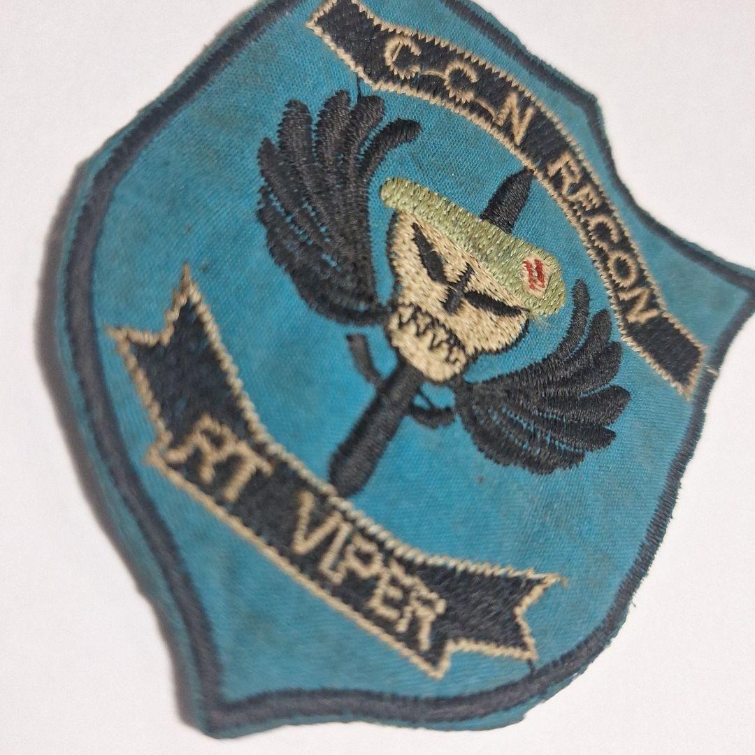 60's 70's ベトナム戦争 ヴィンテージ スコードロン パッチ ワッペン