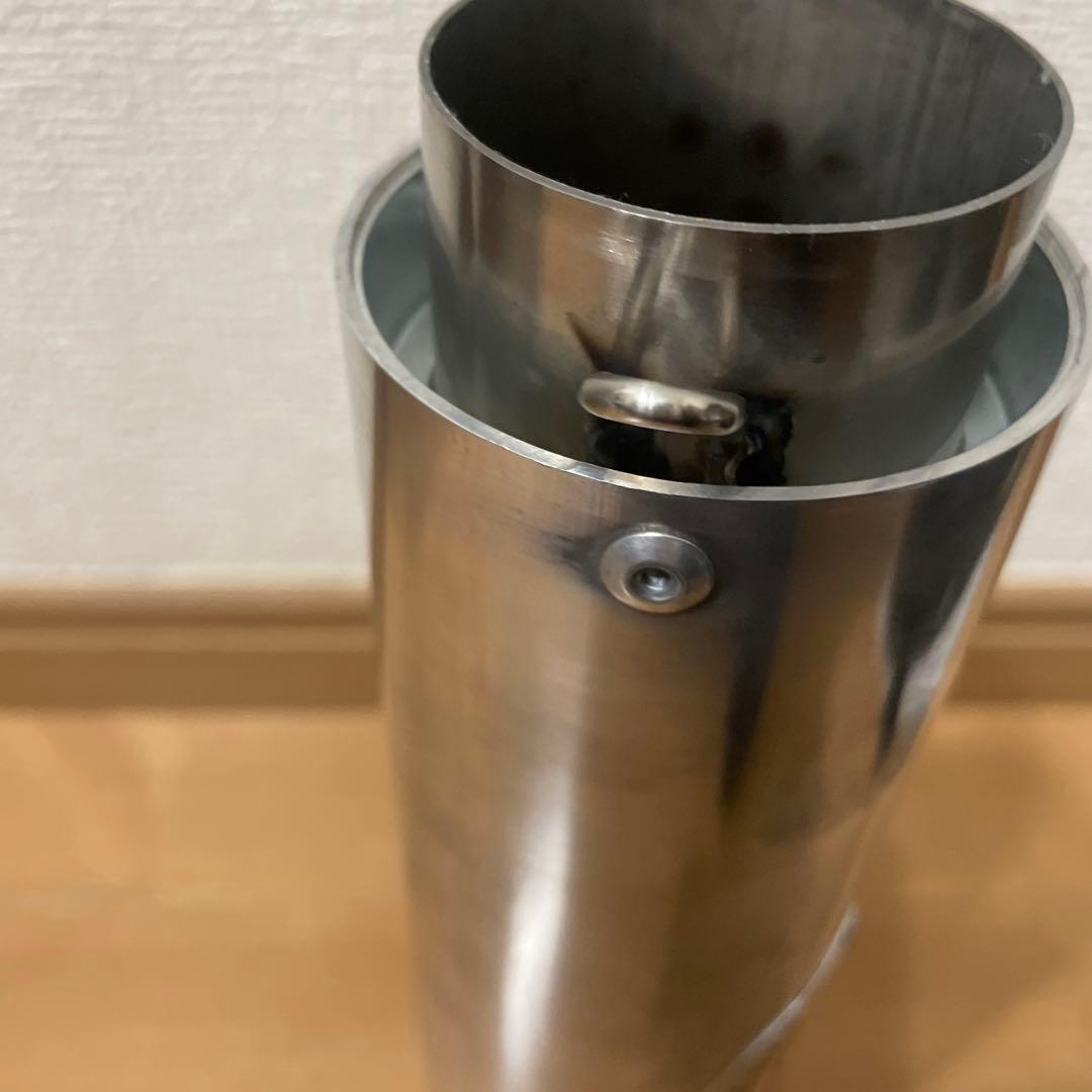 ステンレス製マフラー 豪菅マフラー サイレンサーのみ
