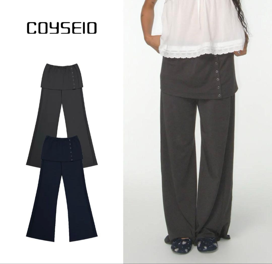 パンツ [COYSEIO] EASY LAYER PANTS CHARCOAL