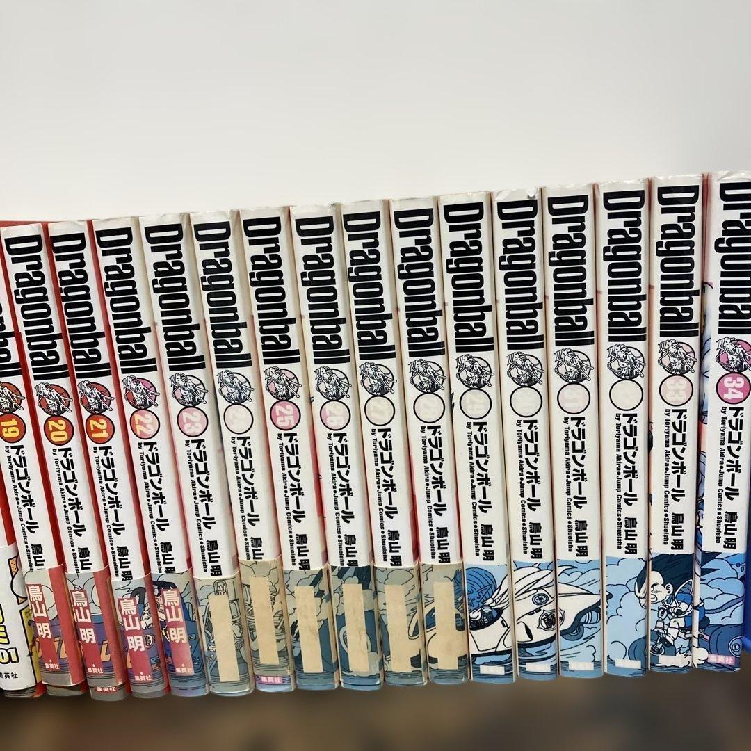 初版多数　白焼け有　ドラゴンボール完全版 全34巻 鳥山明 集英社