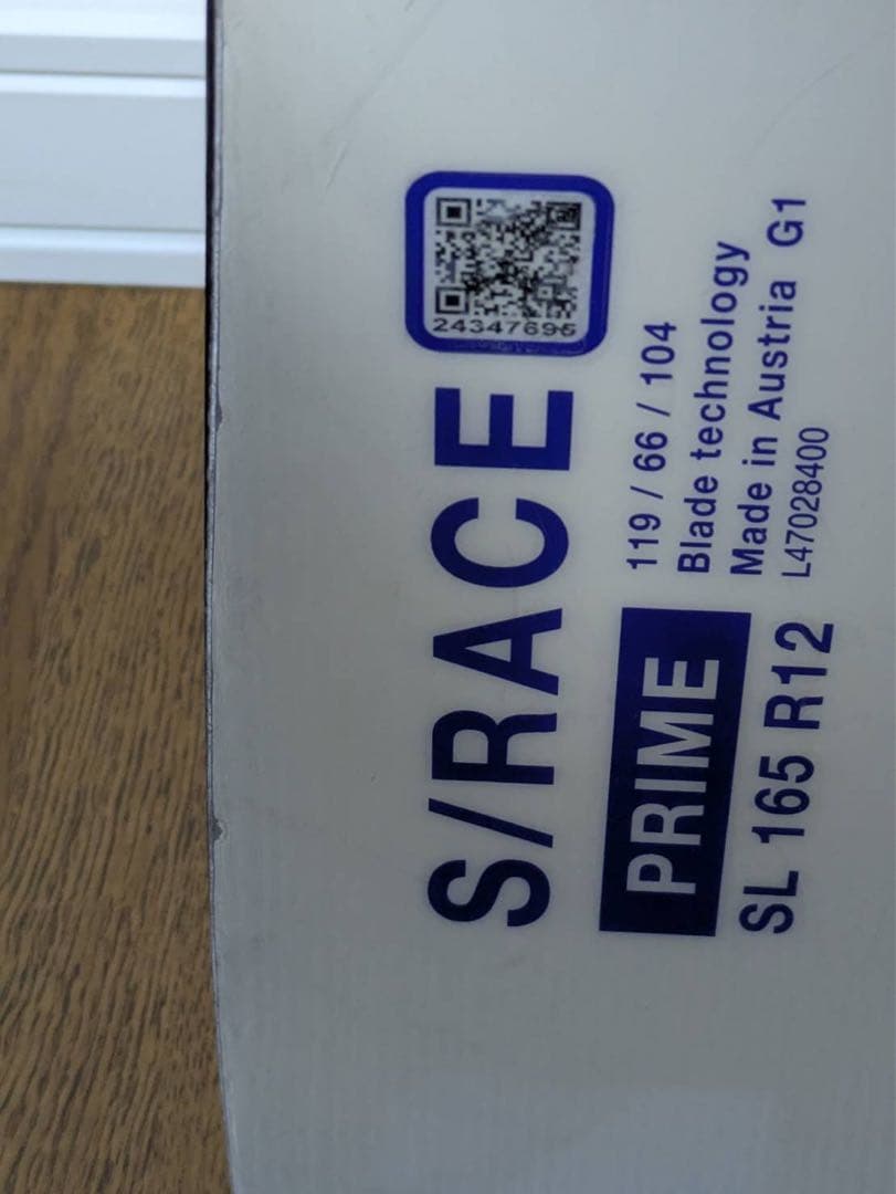 スキー SALOMON S/RACE PRIME SL 165 R12