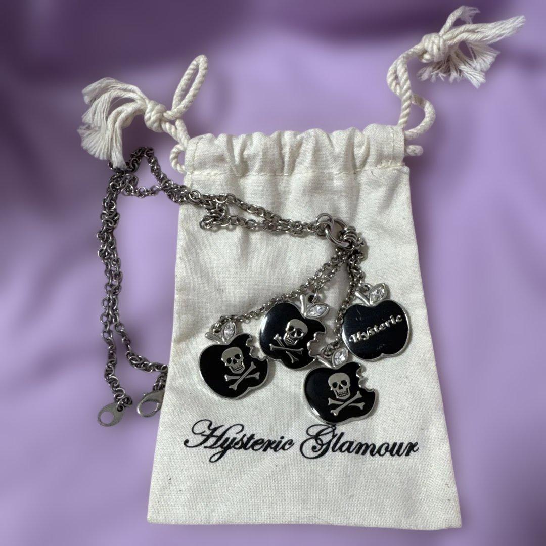 ヒステリックグラマー　SKULL APPLE ネックレス　レア