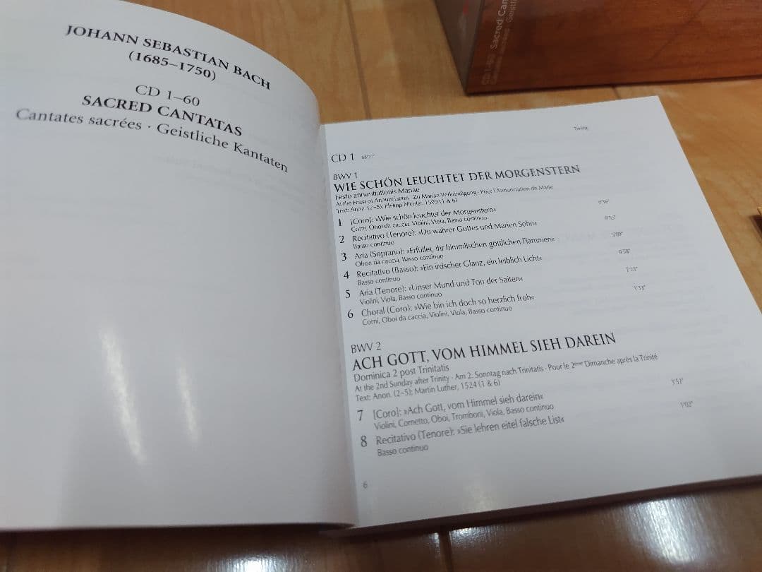 バッハ全集(THE COMPLETE BACH EDITION・153CD)