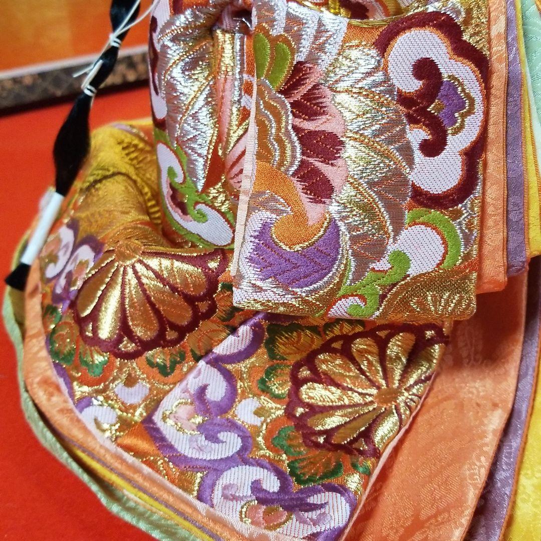 雛人形　三人官女　金蘭