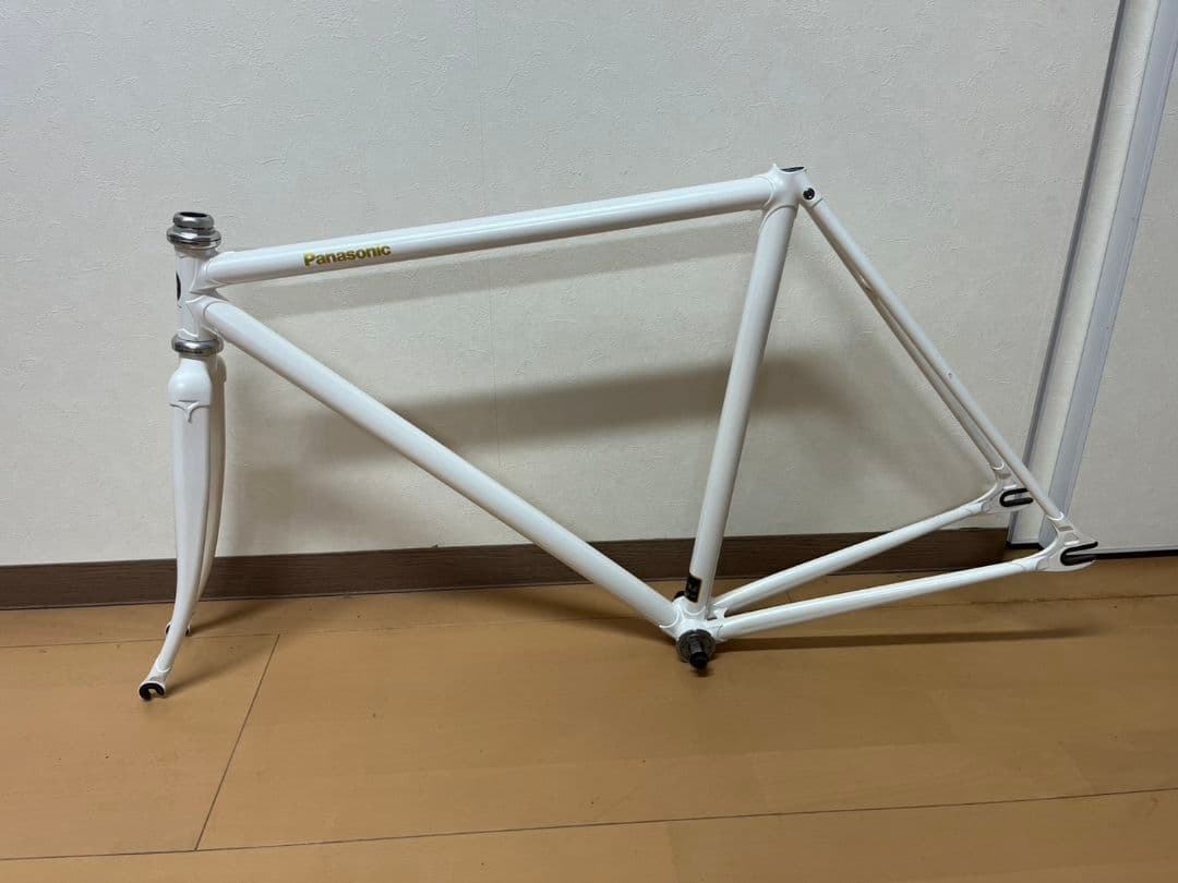 【美品】Panasonic ピスト フレーム 競輪 NJS 自転車