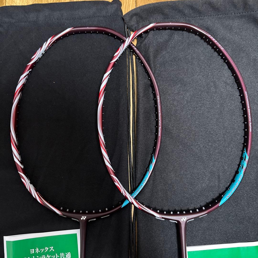 ヨネックス国内正規品新品シュリンク付アストロクス100ZZ クレナイ 4U5