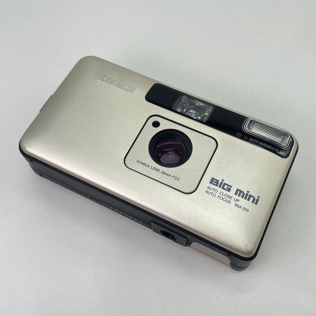 【動作OK】Konica big mini bm-201 コニカ ※K163