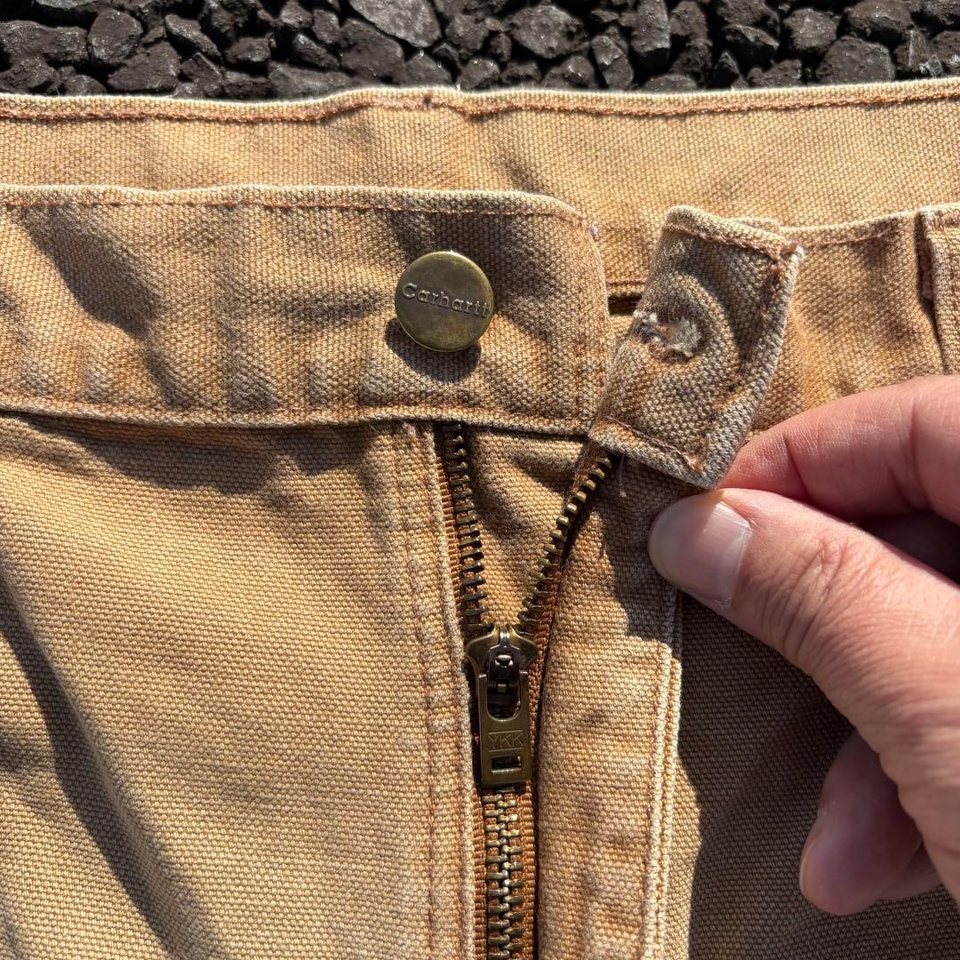 carhartt カーハート ダブルニー ブラウン ダックパンツ W34 L34