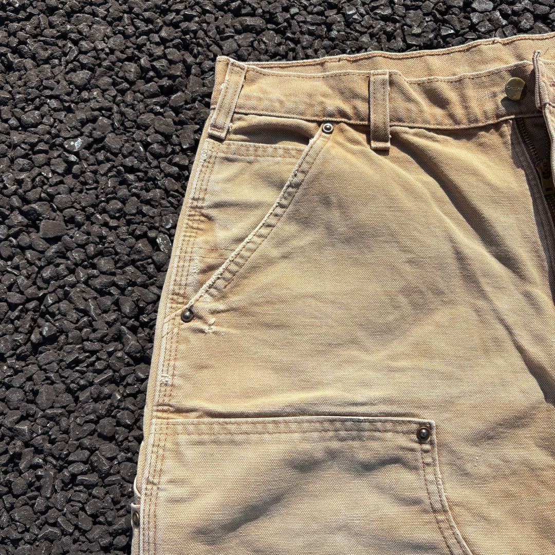 carhartt カーハート ダブルニー ブラウン ダックパンツ W34 L34
